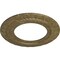 Ekena Millwork Claremont Medallion (Canopies up to 7"), 10 5/8"OD x 5 3/4"ID x 1/2"P, Mississippi Mud Crackle CM10CLMMC - alternate 2